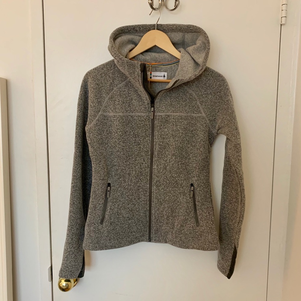 Smartwool Hudson Trail Fleece Jacket in Gray